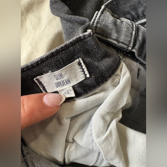 Madewell the slim boyjean size 29 black wash denims - Picture 6 of 11